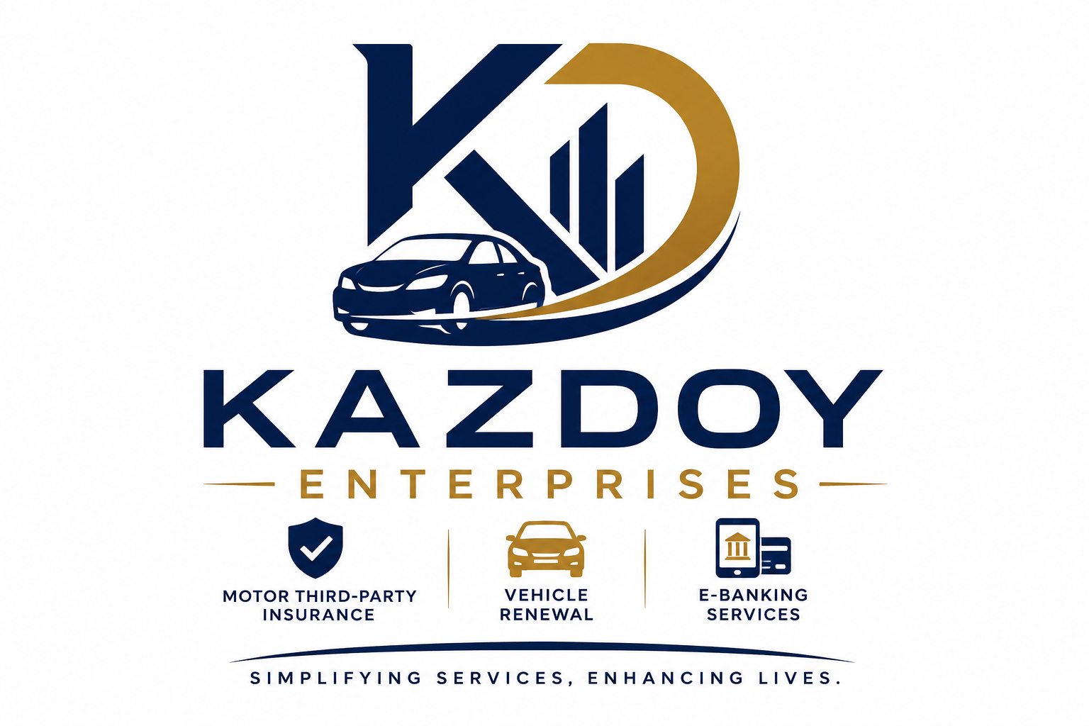 Kazdoy Enterprises brand identity and services